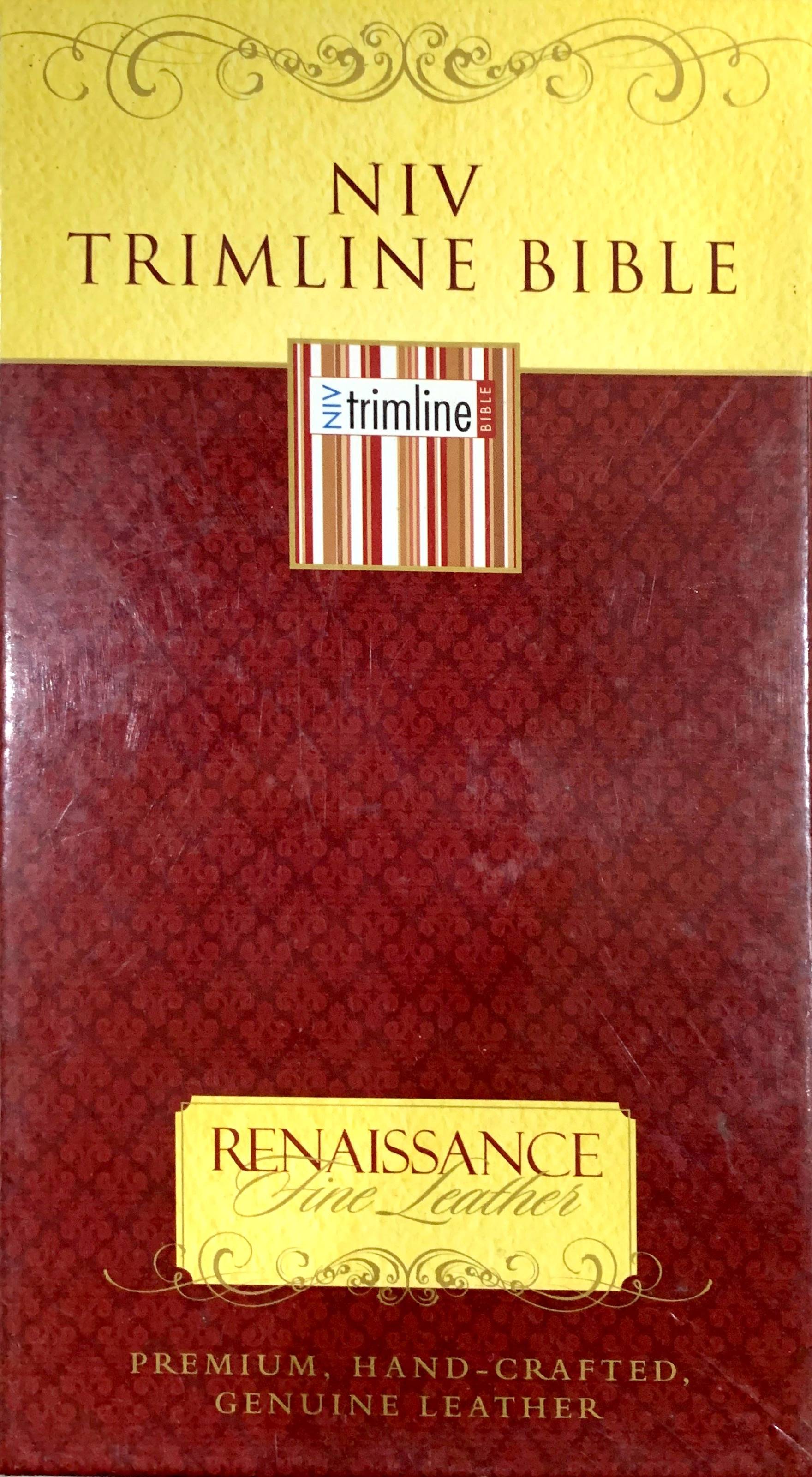 BIBLENIV TRIMLINE BIBLE RENAISSANCE